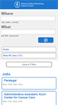 Mobile Screenshot of memorialsloankettering.jobs